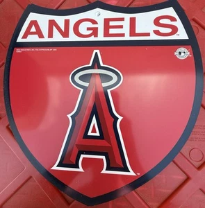 ANAHEIM ANGELS (LA) INTERSTATE SIGN 12" x 12" MLB NEW - Picture 1 of 1