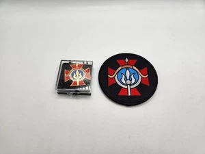 BATTLETECH Tamar Pact Pin & Patch Mercenaries Kickstarter NEW - Picture 1 of 1