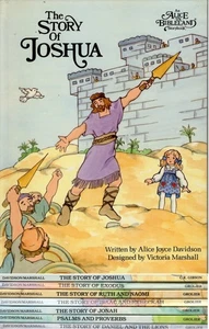 ALICE IN BIBLELAND - 7 OLD TESTAMENT TITLES - JOSHUA, ETC - 1980s - HARDCOVER - Picture 1 of 23