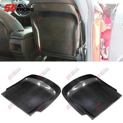 Tapicería de respaldo de asiento de carbono seco para Mercedes Benz CLA200 250 CLA45AMG 2014-19 Foto 1 de 4