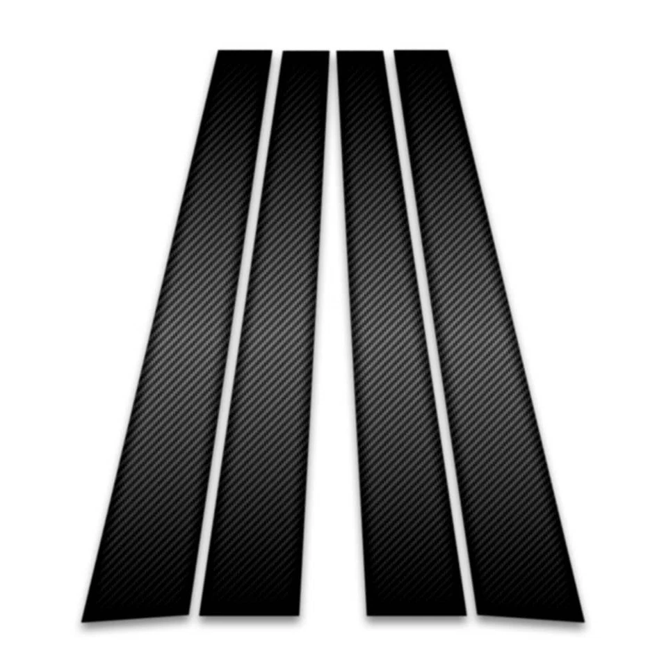 4pc Carbon Fiber Pillar Post Covers for 1996-2004 Mercury Sable Foto 1 de 1