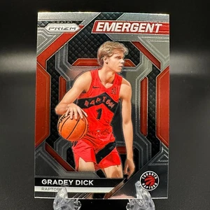 2023-24 Panini Prizm Gradey Dick Emergent #22 Toronto Raptors - Picture 1 of 2