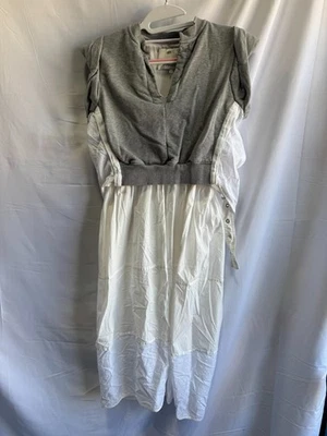 3.1 Phillip Lim Gris Combo Sudadera en Niveles Vestido Midi Talla XS (Lágrima) Foto 1 de 4
