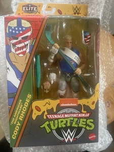Figura WWE X TMNT CODY RHODES / CASEY JONES Elite Target Exclusivo Difícil de Encontrar RARO - Imagen 1 de 1