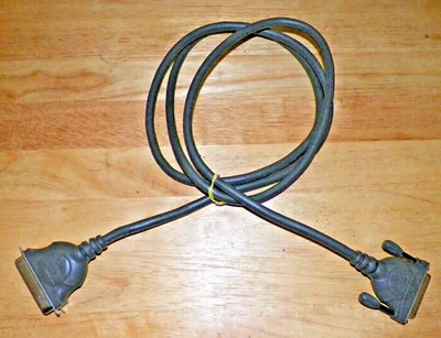 BELKIN PARALLEL PRINTER CABLE - 6' - Dark Gray - F2A046-06 - EUC! - Image 1 of 4