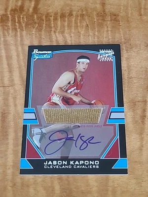 2003-04 Bowman Signature /1250 Jason Kapono #95 Rookie Autograph Relic $$$ - Image 1 of 2