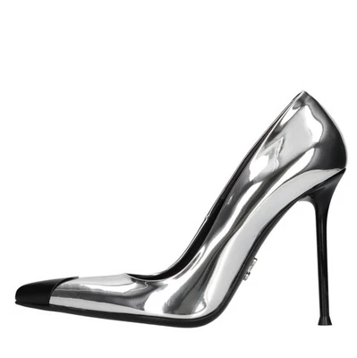 LEY5-PU MIROIR Décolleté SERGIO LEVANTESI Donna Argento Amv06_leva - Immagine 1 di 4