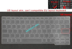 Keyboard Skin Cover for Lenovo Yoga 11,Yoga 11S,S215 S210 S206 Flex 10 Flex 3 11 - Picture 1 of 8