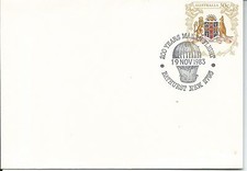 1983 Fancy Postmark Sth Cross Air Race Balloon Bathurst Nsw 19 Nov Pm No 1107 (2