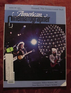 AMERICAN CINEMATOGRAPHER Magazine September 1986 HOWARD The DUCK THE FLY - Picture 1 of 1