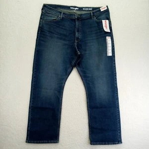 Stivaletto jeans uomo Wrangler relaxed fit 42x30 misto cotone scuro nuovo con etichetta - Foto 1 di 10