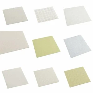 Klebepads Papier Basteln Borten selbstklebend Hi-Tack weiß quadratisch rund Größe wählbar - Bild 1 von 30