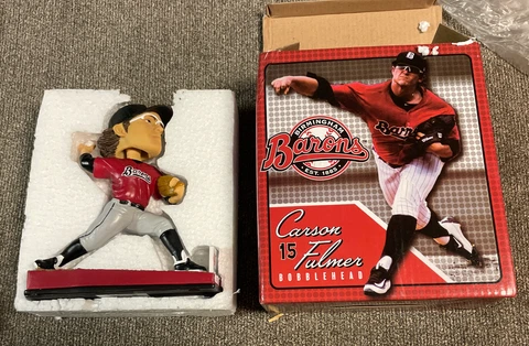 Birmingham Barons Carson Fulmer Bobblehead - New in Box - White Sox Cover