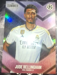 Jude Bellingham /25 Topps Summer Signings Real Madrid Soccer Card - Picture 1 of 3