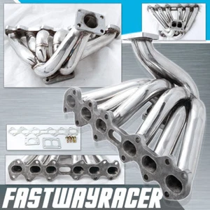 Aristo V300 Supra MKIV JZA80 2JZ-GTE 2JZGTE T4 Stainless Steel Turbo Manifold - Picture 1 of 1