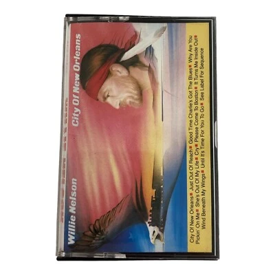 Willie Nelson: City of New Orleans (Cassette, 1990, CBS Records) Country Foto 1 de 4