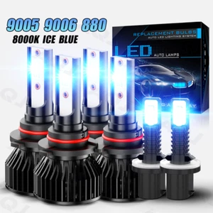 For 2003-2008 Toyota Matrix Wagon 4-Door Blue LED Headlight + Fog Light Bulbs - Bild 1 von 18