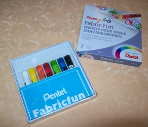 PENTEL ARTS 7 PASTELLI PER TESSUTO cod.13112 - Picture 1 of 1