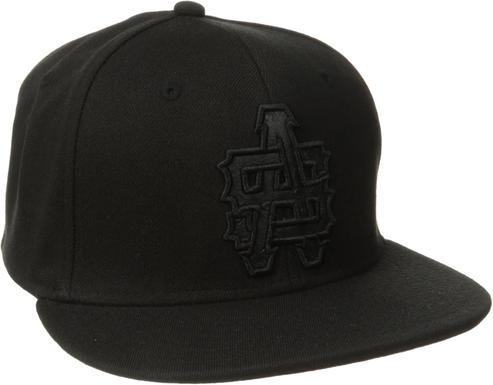 Кепка Alpinestars Providence Flatbill Flexfit черная с логотипом для взрослых размер S/M - Изображение 1 из 1