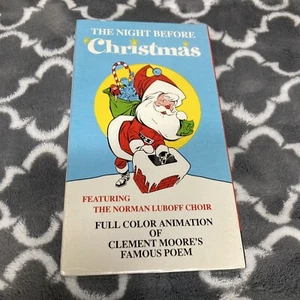 The Night Before Christmas Neu Versiegelt VHS Kassette Norman Luboff Chor 1989 - Bild 1 von 5
