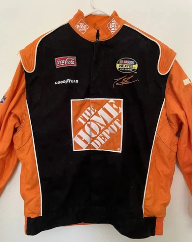 Chase Authentics Drivers Line Jacket NASCAR Home Depot Tony Stewart SZ L see pic Cover