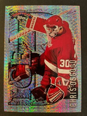 Chris OSGOOD 1996-97 Topps NHL Picks Ice D Parallel #108 Detroit Red Wings - Image 1 of 2