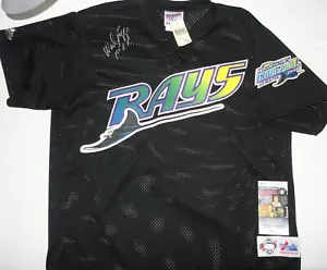 SIGNED RAYS WADE BOGGS 1ST HOME RUN AUTOGRAPHED JERSEY CERTIFIED JSA # LL38908 - Picture 1 of 4