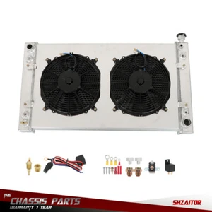 3 Row Radiator+Shroud+Fan Kit For Chevy Truck GMC C/K C1500 2500 3500 1988-1999 - Foto 1 di 16