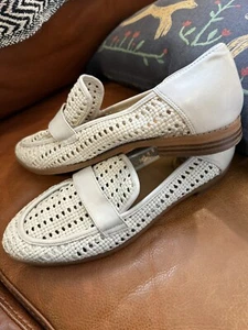 Franco Sarto White Halston 2 Loafers 8.5 Vintage - Bild 1 von 16