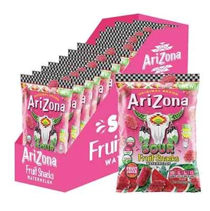 Arizona Sour Watermelon Fruit Snacks - 5oz, Gluten Free, 12x Bags - Picture 1 of 1