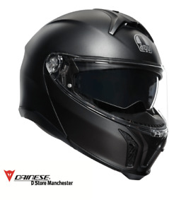 AGV TourModular Solid Matt Black Touring Urban System Helmet E2206 XL
