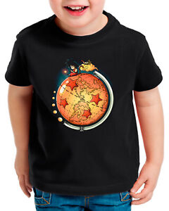 Saiyan Globe T-Shirt für Kinder super dragon saiyan dbs ball z gt