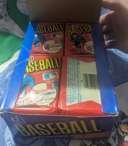 1981 Donruss Baseball Hobby Box 2ND Print Corrections Box - Picture 1 of 2