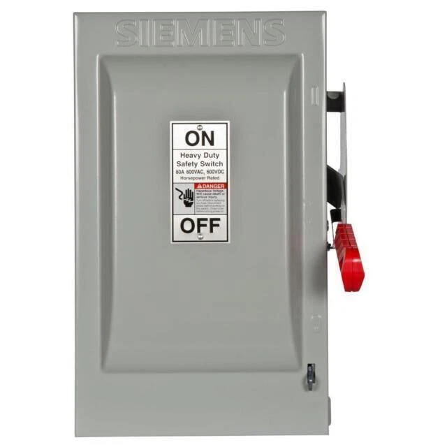 Siemens HF362N 60 A Fusible Safety Switch