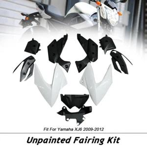 Bodywork Fairing Kit Unpainted Cowling Motorcycle Fit For Yamaha XJ6 2009 - Picture 1 of 8