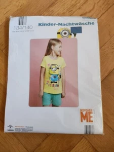 Minions Mädchen Sommer Pyjama Shorts + Shirt ,Neu - Bild 1 von 2