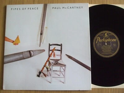LP PAUL McCARTNEY PIPES OF PEACE 1983 + MICHAEL JACKSON - BEATLES EX - Photo 1/4