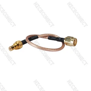 SMA macho enchufe a PYME macho enchufe recto cola de cerdo cable coaxial RG316 para WiFi FABRICANTE DE EQUIPOS ORIGINALES - Imagen 1 de 2