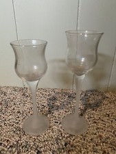 PartyLite Iced Crystal Votive Candle Holder Set