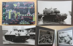Altes Fotoalbum frühe Bundeswehr Panzergrenadier Btl. 41 Göttingen 1958 - 1959 - Bild 1 von 24