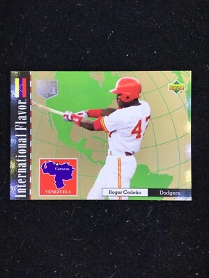 1994 UPPER DECK- FUTURE STOCK- ROGER CEDENO #107 VENEZUELA/ DODGERS RC ROOKIE - Image 1 of 2