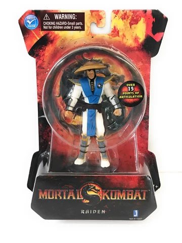 Jazwares Mortal Kombat 4" Raiden Action Figure Toy Cover