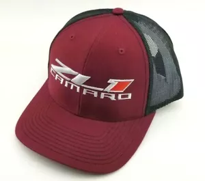 Chevy Camaro ZL1 kastanienbraun/schwarz Richardson 112 Mütze Kappe Trucker Stil - Bild 1 von 6