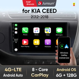Radio de coche 9"" Navi CarPlay para Kia Ceed JD 2012-2016 Android13 WIFI+4G 6G+128GB - Imagen 1 de 19