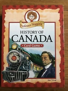 Professor Noggin’s History Of Canada Card Game (2015) Complete - Picture 1 of 3