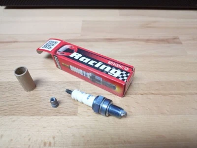 1x bujías de actualización plateadas BRISK YS se adapta a: Honda XR80, R y1979-2003 Foto 1 de 4