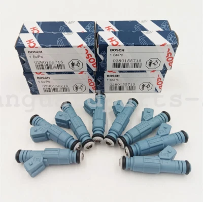 8PCS Fuel Injectors For 1996-99 Dodge RAM 1500 2500 3500 5.2L 5.9L #0280155715 - Image 1 of 4