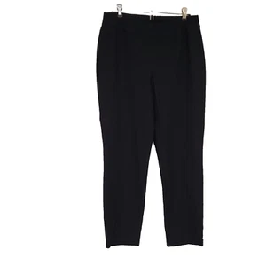 Eileen Fisher Knit Pull On Pants Women's S Black Business Office Career Travel - Picture 1 of 7