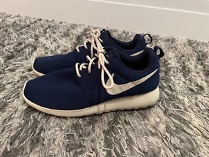 Nike Roshe One Women's Royal Blue Oatmeal Mesh Running Shoes 511882-404 Size 9.5 - Picture 1 of 4