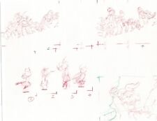 DRAGON TALES PBS Production Animation Drawing from Animators Estate 1999-05 20